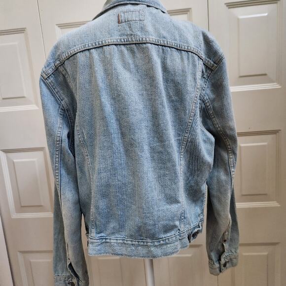 Denim & Supply Ralph Lauren distressed denim jean jacket cotton size L - Picture 6 of 13
